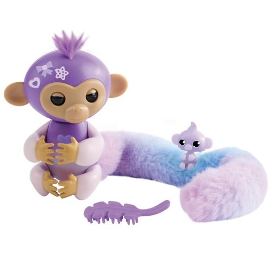 Fingerlings Snuggle Tails Monkey-Coco-3241