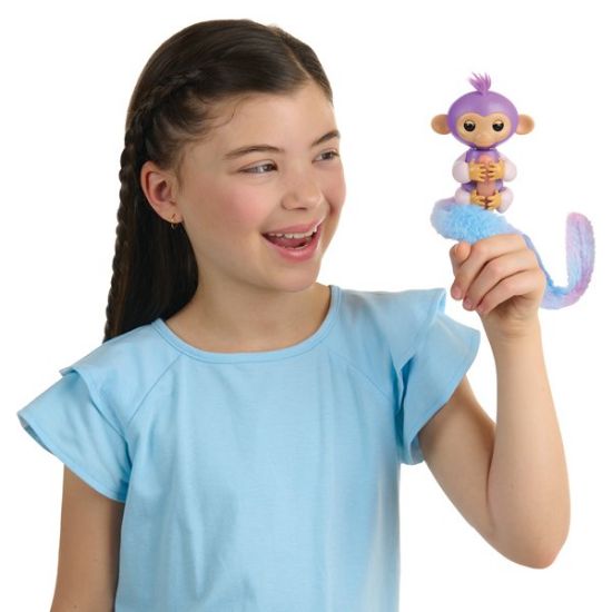 Fingerlings Snuggle Tails Monkey-Coco-3241