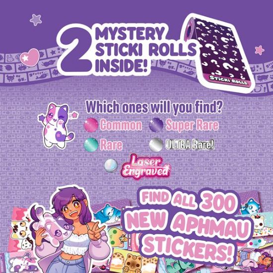 Sticki Rolls Aphmau Capsules-SR130CDU-24
