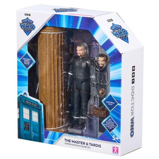 Doctor Who The Master and TARDIS Vortex Edition Figure Set-08394